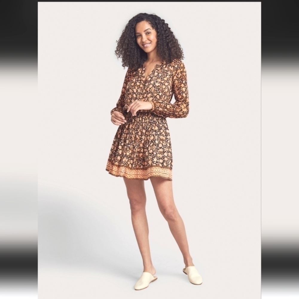 BEACHGOLD Mini Dress boho,beach summer size XS